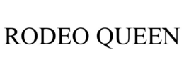RODEO QUEEN trademark
