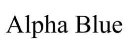 ALPHA BLUE trademark