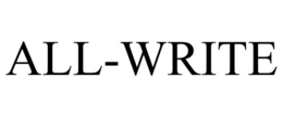 ALL-WRITE trademark