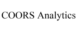 COORS ANALYTICS trademark