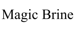 MAGIC BRINE trademark