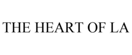 THE HEART OF LA trademark