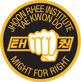 JHOON RHEE INSTITUTE TAE KWON DO MIGHT FOR RIGHT trademark
