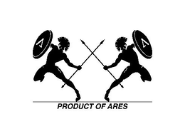 PRODUCT OF ARES trademark