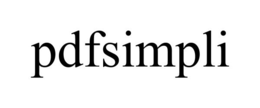 PDFSIMPLI trademark