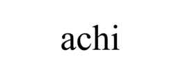 ACHI trademark