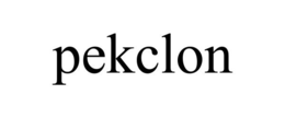 PEKCLON trademark