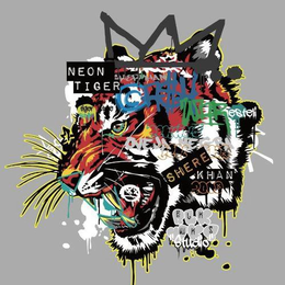NEON TIGER SHERE KHAN TIGER STYLE ESTELI OVEJA NEGRA SHERE KHAN BLK WKS STUDIO 2020 trademark
