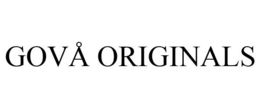 GOVÅ ORIGINALS trademark