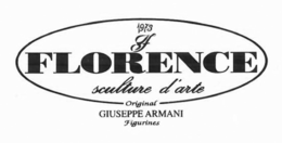1973 OF FLORENCE SCULPTURE D' ARTE ORIGINAL GIUSEPPE ARMANI FIGURINES trademark