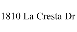 1810 LA CRESTA DR trademark