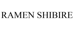 RAMEN SHIBIRE trademark