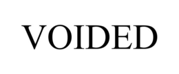 VOIDED trademark