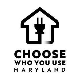 CHOOSE WHO YOU USE MARYLAND trademark