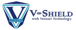 V SHIELD V-SHIELD WITH VENTURI TECHNOLOGY trademark