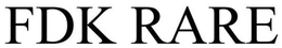 FDK RARE trademark