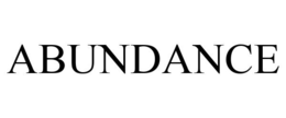 ABUNDANCE trademark