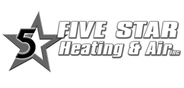 FIVE STAR HEATING & AIR INC trademark