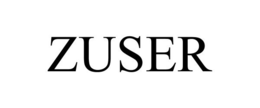 ZUSER trademark