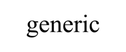 GENERIC trademark