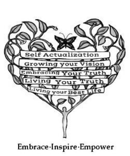 SELF ACTUALIZATION GROWING YOUR VISION EMBRACING YOUR TRUTH LIVING YOUR TRUTH LIVING YOUR BEST LIFE EMBRACE·INSPIRE·EMPOWER trademark