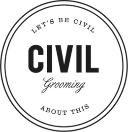 CIVIL GROOMING LET'S BE CIVIL ABOUT THIS trademark