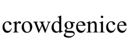 CROWDGENICE trademark