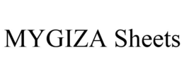 MYGIZA SHEETS trademark