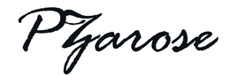 PZAROSE trademark