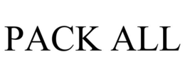PACK ALL trademark