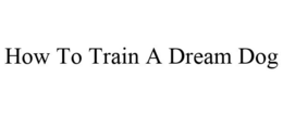 HOW TO TRAIN A DREAM DOG trademark