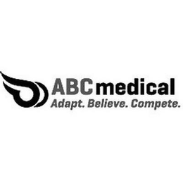 ABC MEDICAL ADAPT. BELIEVE. COMPETE. trademark