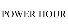 POWER HOUR trademark