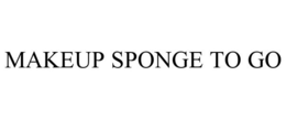 MAKEUP SPONGE TO GO trademark