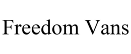 FREEDOM VANS trademark