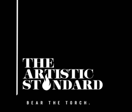 THE ARTISTIC STANDARD BEAR THE TORCH. trademark