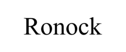 RONOCK trademark