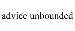 ADVICE UNBOUNDED trademark