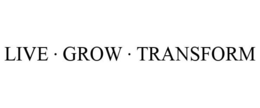 LIVE · GROW · TRANSFORM trademark