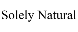 SOLELY NATURAL trademark