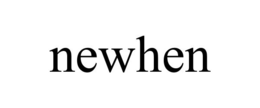 NEWHEN trademark