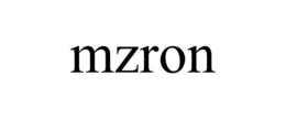 MZRON trademark