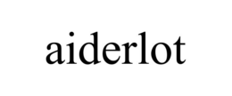 AIDERLOT trademark