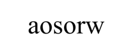 AOSORW trademark