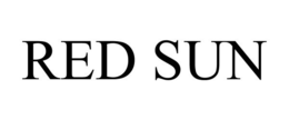 RED SUN trademark