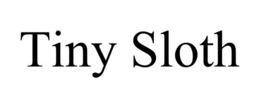 TINY SLOTH trademark
