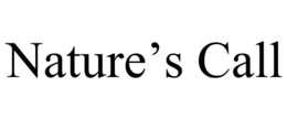 NATURE'S CALL trademark