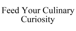 FEED YOUR CULINARY CURIOSITY trademark
