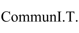 COMMUNI.T. trademark