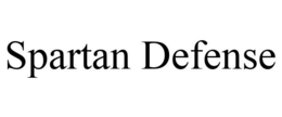 SPARTAN DEFENSE trademark